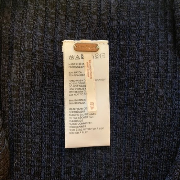 Navy Free People Too Good Bodysuit - Picture 4 of 6